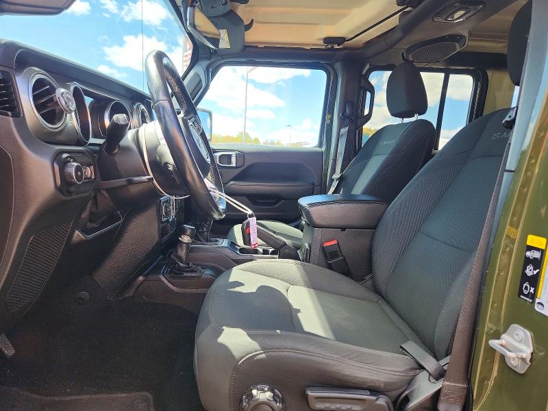2021 Jeep Wrangler Unlimited მანქანა იყიდება აუქციონზე, vin: 1C4HJXEG6MW535867, აუქციონის ნომერი: 51240006
