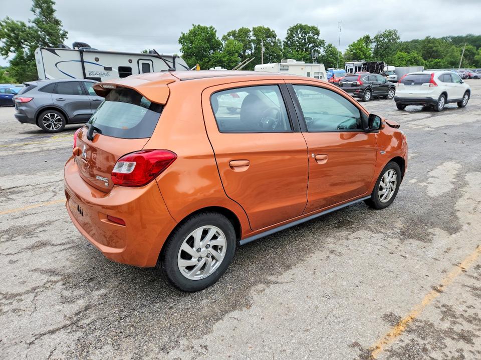 2018 Mitsubishi Mirage მანქანა იყიდება აუქციონზე, vin: ML32A4HJ2JH006981, აუქციონის ნომერი: 54993766