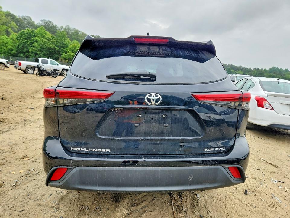 2022 Toyota Highlander მანქანა იყიდება აუქციონზე, vin: 5TDGZRBH1NS585283, აუქციონის ნომერი: 54271876