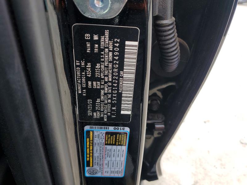 2024 Kia K5 მანქანა იყიდება აუქციონზე, vin: 5XXG14J20RG249042, აუქციონის ნომერი: 50969246