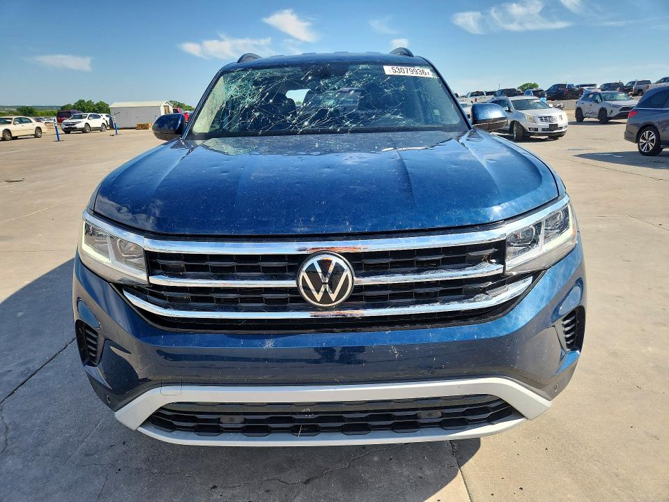 53079936 :رقم المزاد ، 1V2HR2CA2MC572473 vin ، 2021 Volkswagen Atlas مزاد بيع