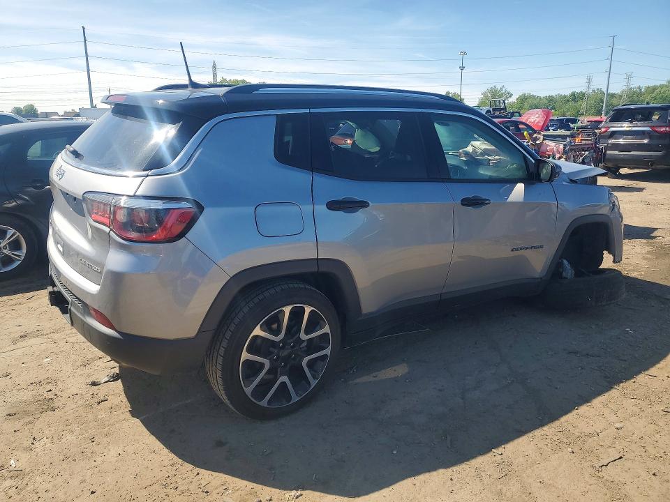 2018 Jeep Compass მანქანა იყიდება აუქციონზე, vin: 3C4NJDCB7JT128604, აუქციონის ნომერი: 54430676