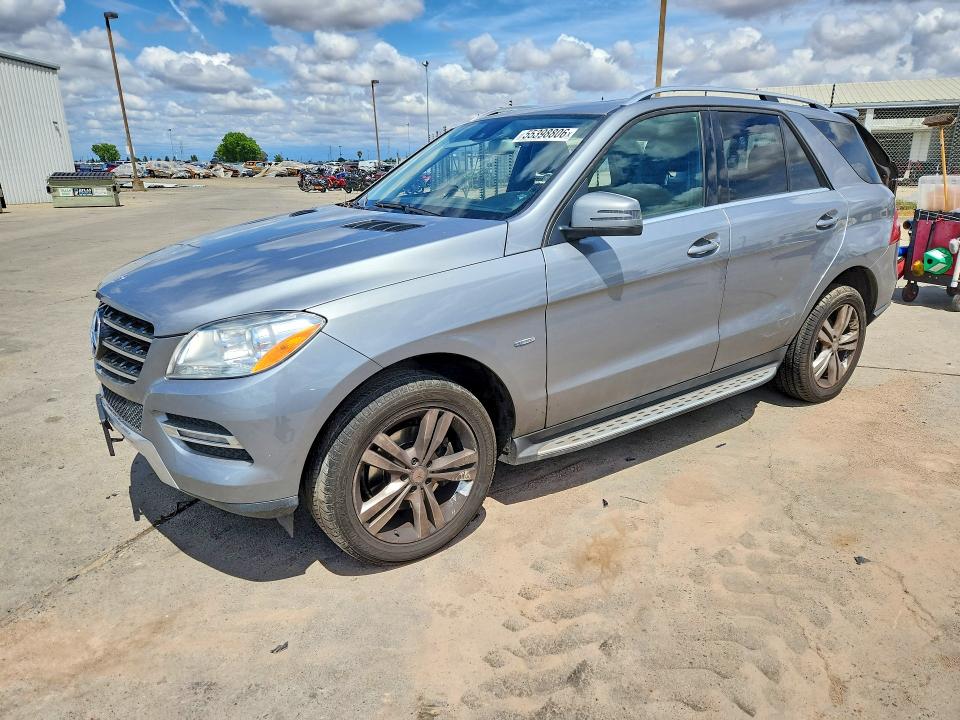 Aukcja sprzedaży 2012 Mercedes-benz Ml, vin: 4JGDA2EB5CA074254, numer aukcji: 55398806