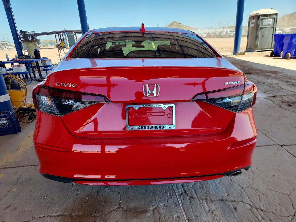 Продаж на аукціоні авто 2025 Honda Civic, vin: 2HGFE2F5XSH559761, номер лоту: 54983126