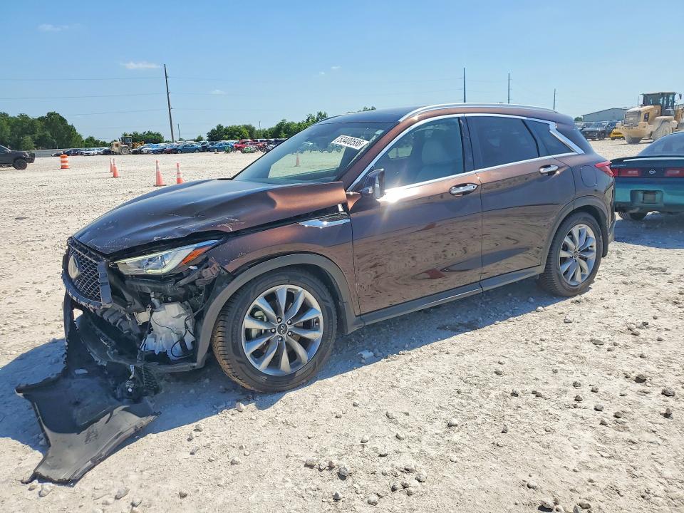 53400586 :رقم المزاد ، 3PCAJ5CA6MF107032 vin ، 2021 Infiniti Qx50 مزاد بيع