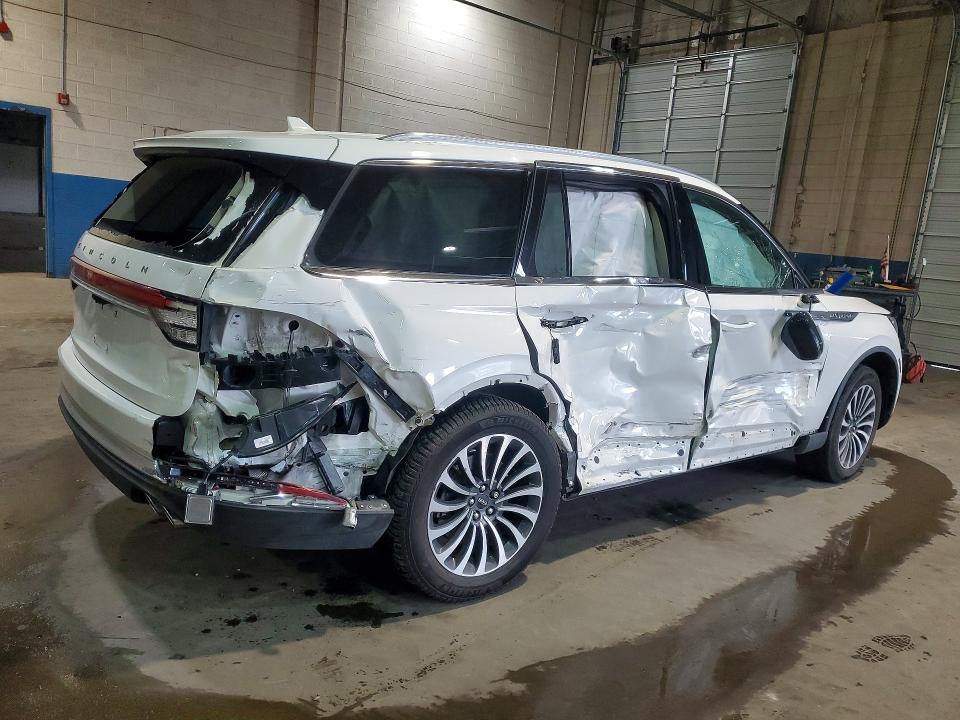 54433436 :رقم المزاد ، 5LM5J7XC8NGL07466 vin ، 2022 Lincoln Aviator مزاد بيع