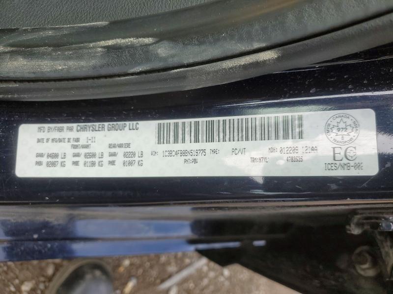 Aukcja sprzedaży 2011 Chrysler 200, vin: 1C3BC4FB8BN519775, numer aukcji: 53179876