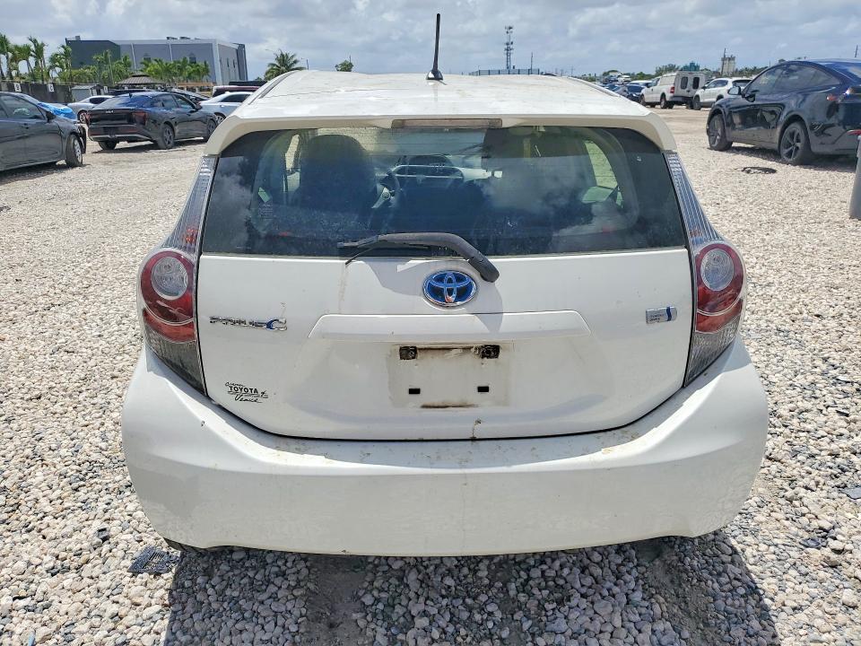 Aukcja sprzedaży 2012 Toyota Prius C, vin: JTDKDTB33C1520875, numer aukcji: 54256306