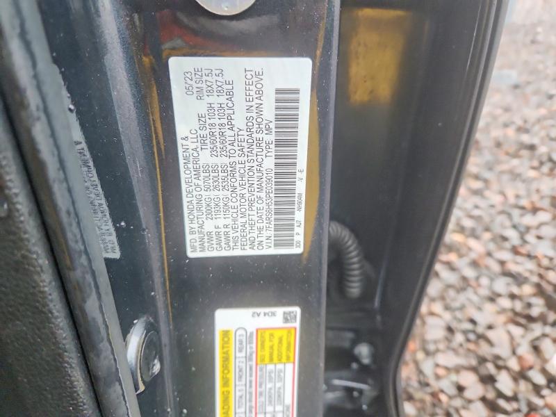 53981766 :رقم المزاد ، 7FARS6H53PE039010 vin ، 2023 Honda Cr-v مزاد بيع