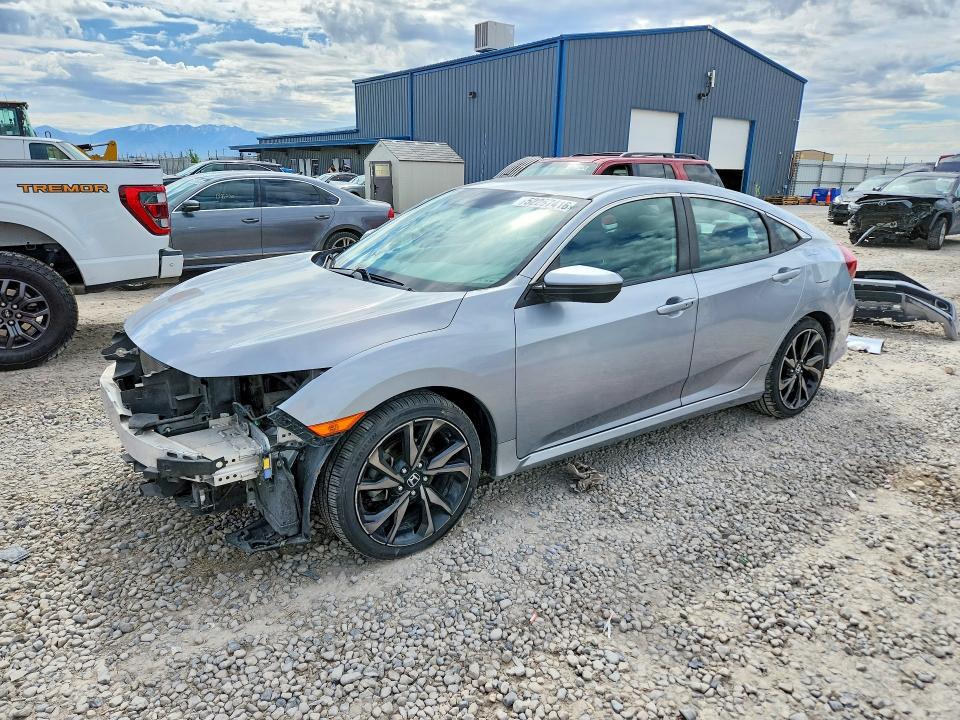 52257416 :رقم المزاد ، 2HGFC2F86LH526127 vin ، 2020 Honda Civic مزاد بيع