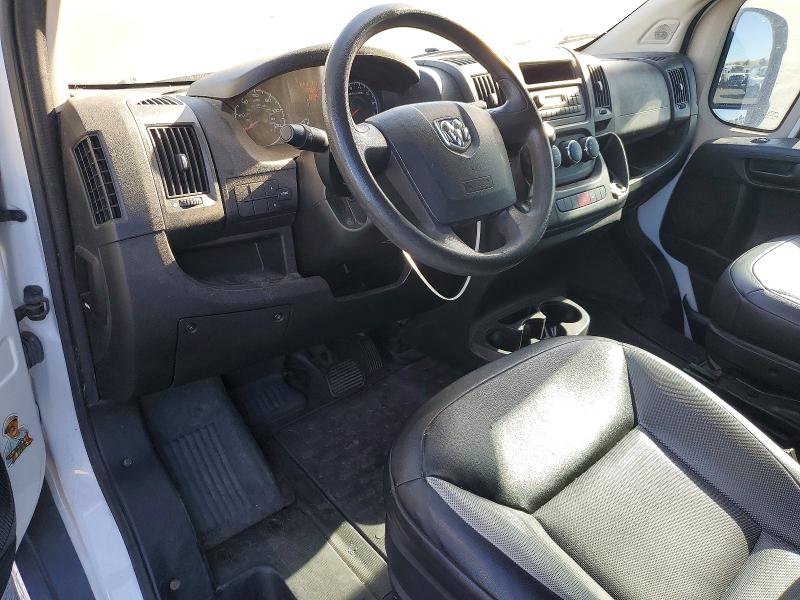 53055606 :رقم المزاد ، 3C6TRVAG2HE547681 vin ، 2017 Ram Promaster 1500 مزاد بيع