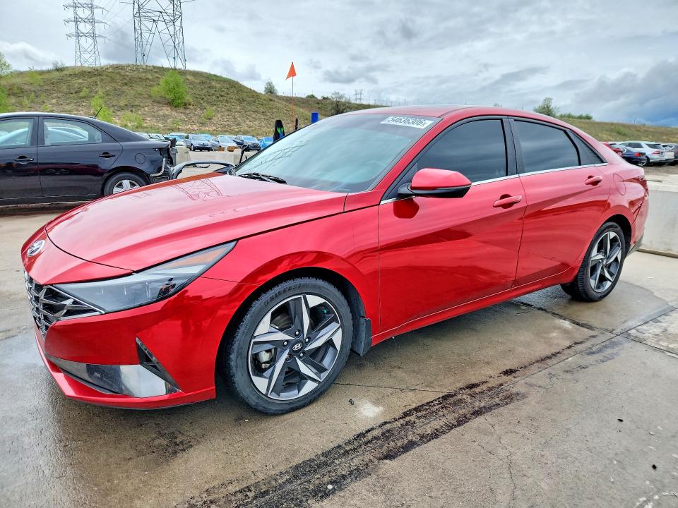 Продаж на аукціоні авто 2022 Hyundai Elantra, vin: 5NPLP4AG6NH077784, номер лоту: 54636306