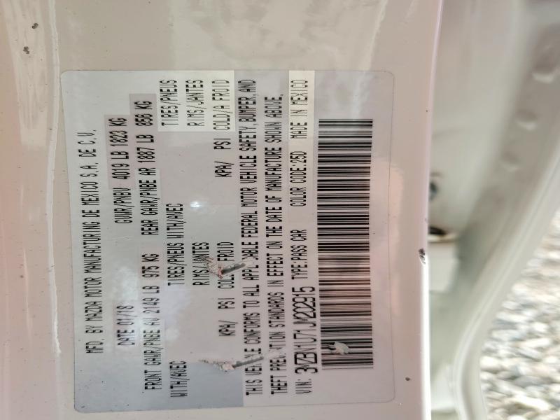55203136 :رقم المزاد ، 3MZBN1U71JM202915 vin ، 2018 Mazda 3 مزاد بيع