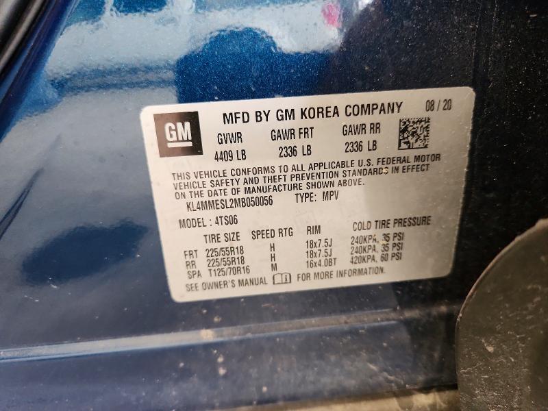 Продажа на аукционе авто 2021 Buick Encore Gx, vin: KL4MMESL2MB050056, номер лота: 54131736