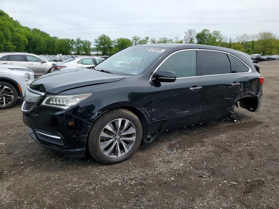 Aukcja sprzedaży 2016 Acura Mdx, vin: 5FRYD4H49GB036320, numer aukcji: 53160396