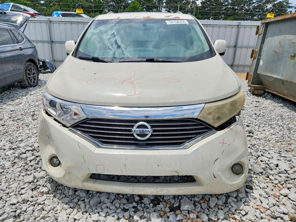 2014 Nissan Quest მანქანა იყიდება აუქციონზე, vin: JN8AE2KP5E9100582, აუქციონის ნომერი: 54108356