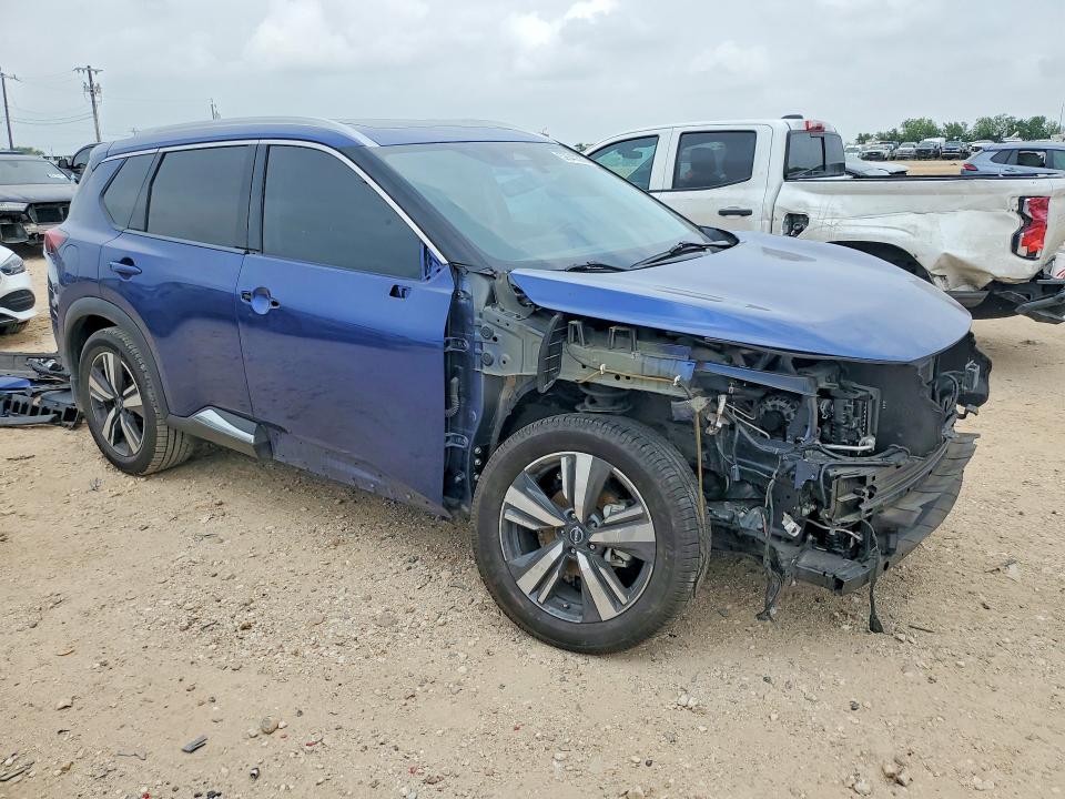 52643396 :رقم المزاد ، 5N1BT3CA3NC707326 vin ، 2022 Nissan Rogue مزاد بيع