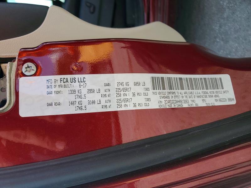 Aukcja sprzedaży 2017 Dodge Grand Caravan, vin: 2C4RDGCGXHR813263, numer aukcji: 52586316