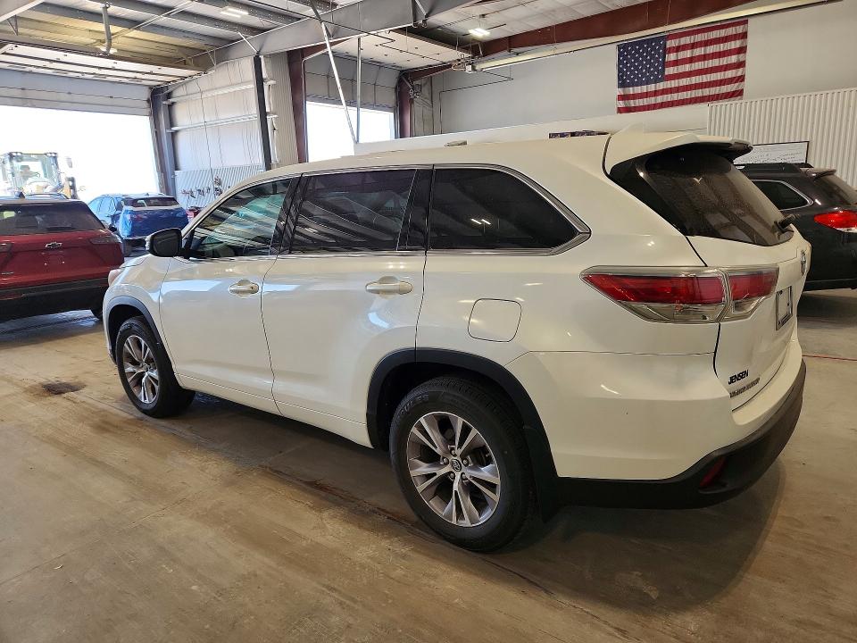 Auction sale of the 2016 Toyota Highlander, vin: 5TDBKRFH9GS251160, lot number: 52858976