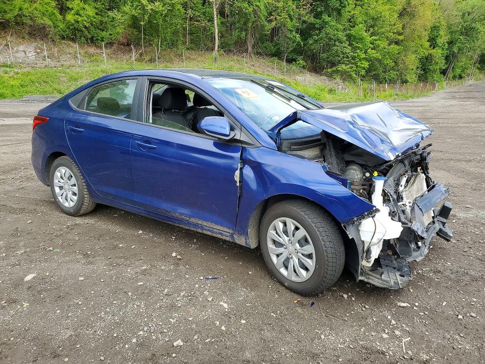2019 Hyundai Accent მანქანა იყიდება აუქციონზე, vin: 3KPC24A33KE052403, აუქციონის ნომერი: 53394246
