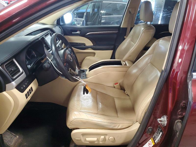 Aukcja sprzedaży 2015 Toyota Highlander, vin: 5TDDKRFH2FS126685, numer aukcji: 55163676