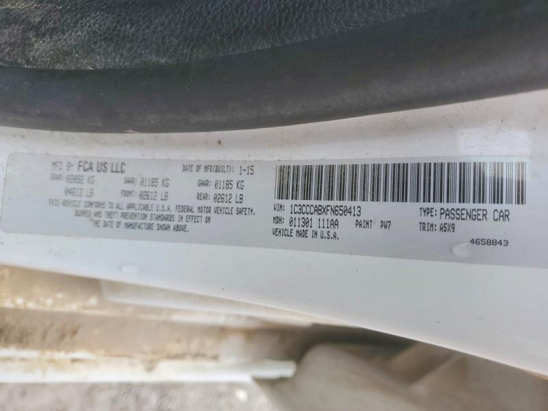 Продажа на аукционе авто 2015 Chrysler 200, vin: 1C3CCCABXFN650413, номер лота: 54173806