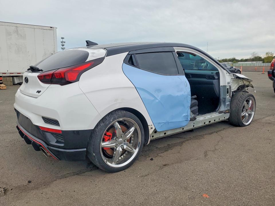 2021 Hyundai Veloster N მანქანა იყიდება აუქციონზე, vin: KMHT36AH6MU010389, აუქციონის ნომერი: 53089576