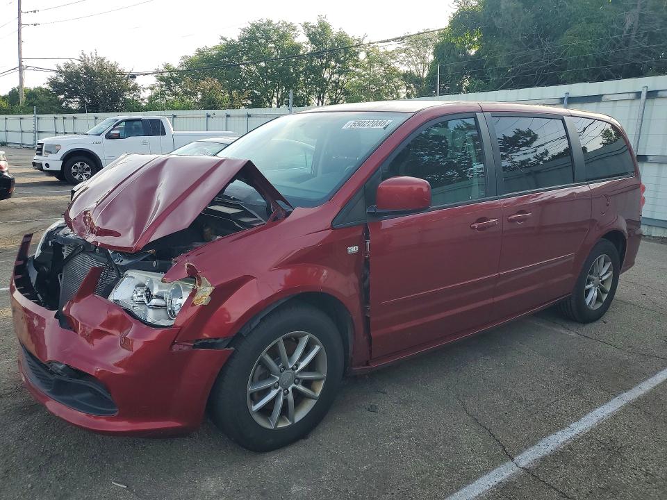 Auction sale of the 2014 Dodge Grand Caravan, vin: 2C4RDGBG5ER459908, lot number: 55022086