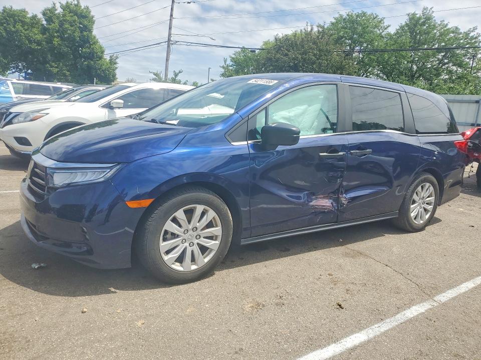Продаж на аукціоні авто 2021 Honda Odyssey, vin: 5FNRL6H23MB003554, номер лоту: 54211586