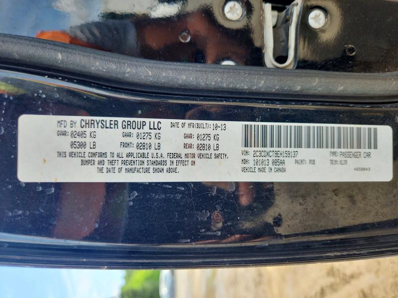 54491916 :رقم المزاد ، 2C3CDXCT9EH159137 vin ، 2014 Dodge Charger مزاد بيع