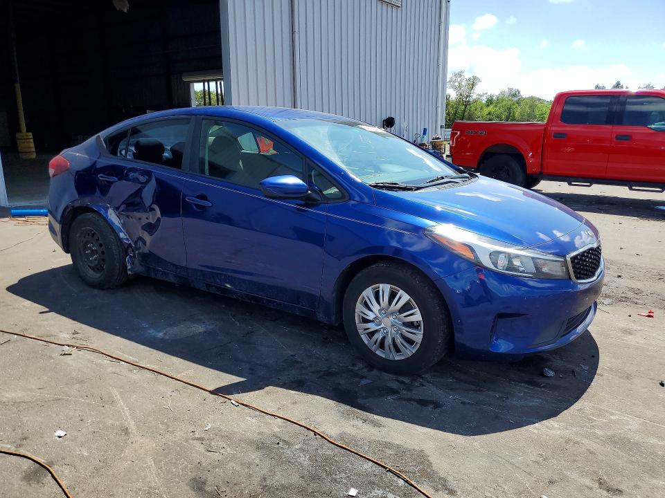 54103136 :رقم المزاد ، 3KPFL4A7XJE196509 vin ، 2018 Kia Forte مزاد بيع