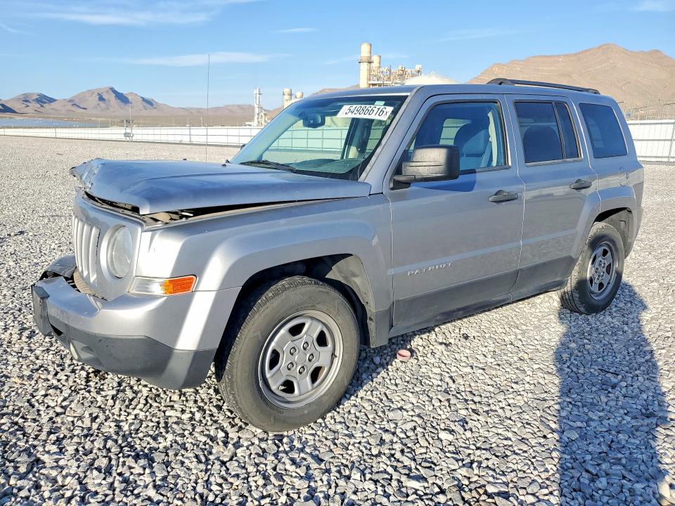 Aukcja sprzedaży 2016 Jeep Patriot, vin: 1C4NJPBA1GD604421, numer aukcji: 54986616
