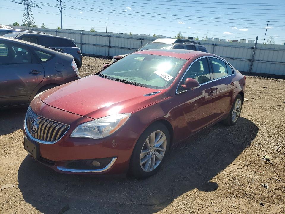 52776236 :رقم المزاد ، 2G4GK5EX8G9205699 vin ، 2016 Buick Regal مزاد بيع