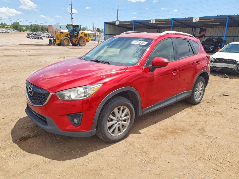 53831646 :رقم المزاد ، JM3KE4CY9F0523245 vin ، 2015 Mazda Cx-5 مزاد بيع