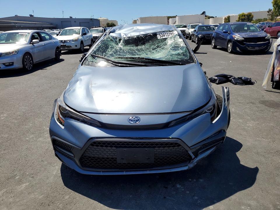 53413786 :رقم المزاد ، JTDS4RCE6LJ002732 vin ، 2020 Toyota Corolla مزاد بيع