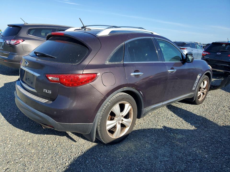Aukcja sprzedaży 2011 Infiniti Fx35, vin: JN8AS1MW6BM734287, numer aukcji: 52748046