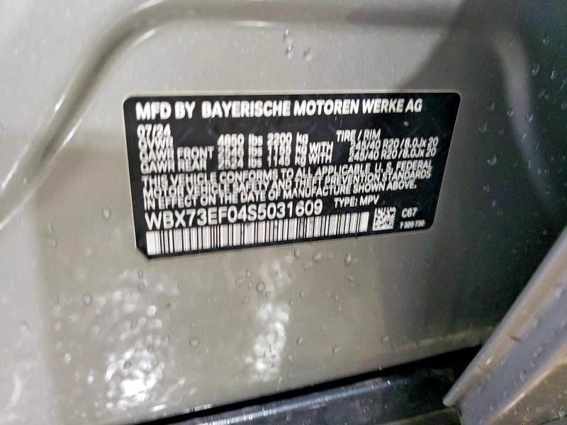 Продаж на аукціоні авто 2025 Bmw X1, vin: WBX73EF04S5031609, номер лоту: 51117966