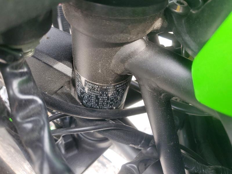 52349126 :رقم المزاد ، ML5EXEN10NDA51530 vin ، 2022 Kawasaki Ex650 مزاد بيع