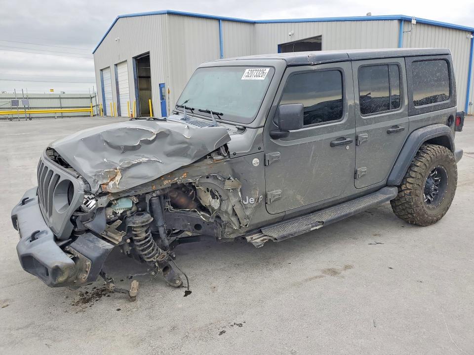 Продажа на аукционе авто 2020 Jeep Wrangler Unlimited, vin: 1C4HJXDGXLW323747, номер лота: 52073326