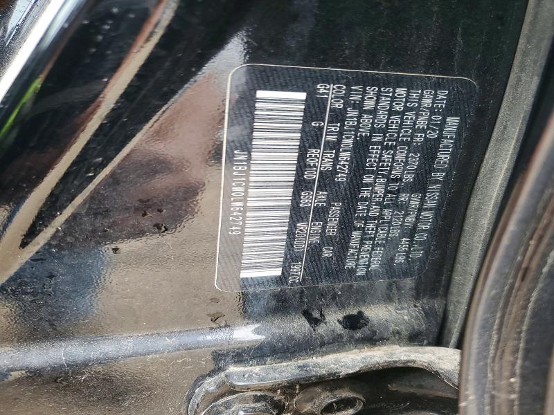 2020 Nissan Rogue Sport მანქანა იყიდება აუქციონზე, vin: JN1BJ1CW0LW642749, აუქციონის ნომერი: 53810476