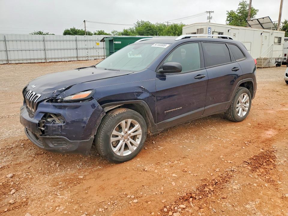 2015 Jeep Cherokee მანქანა იყიდება აუქციონზე, vin: 1C4PJLAB3FW620506, აუქციონის ნომერი: 54165806