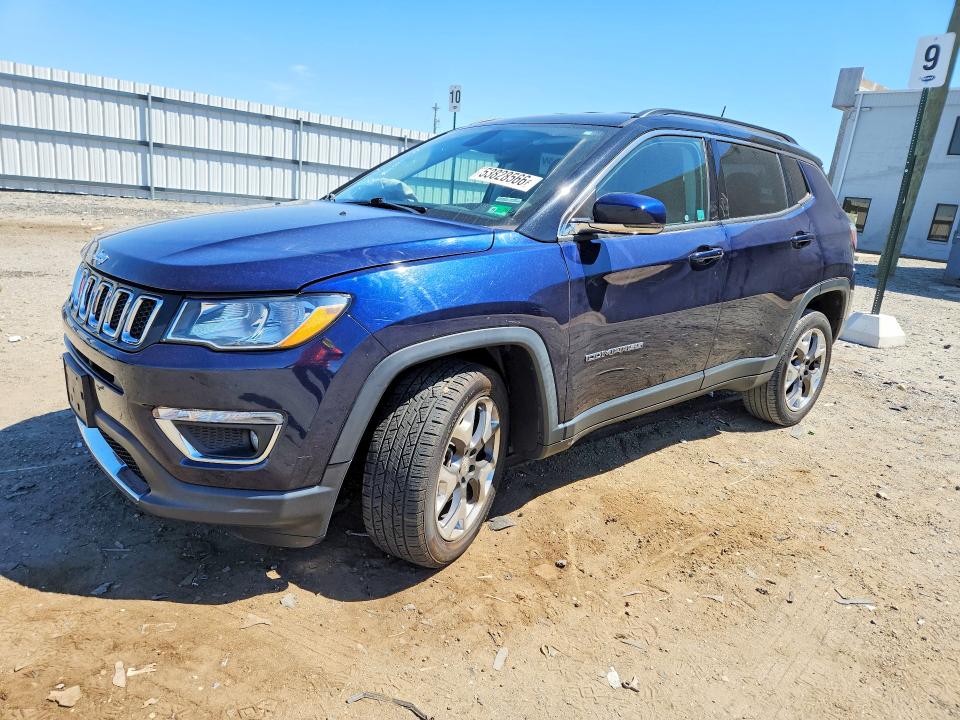 Aukcja sprzedaży 2019 Jeep Compass, vin: 3C4NJDCB1KT734479, numer aukcji: 53828566