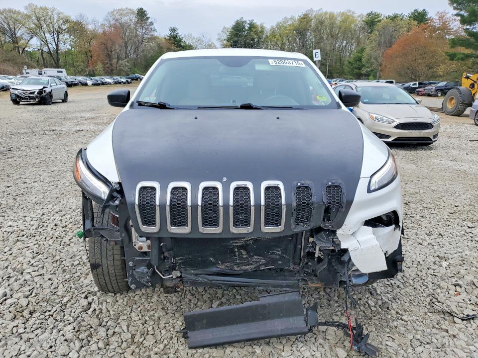2015 Jeep Cherokee მანქანა იყიდება აუქციონზე, vin: 1C4PJMAB6FW755064, აუქციონის ნომერი: 52063716
