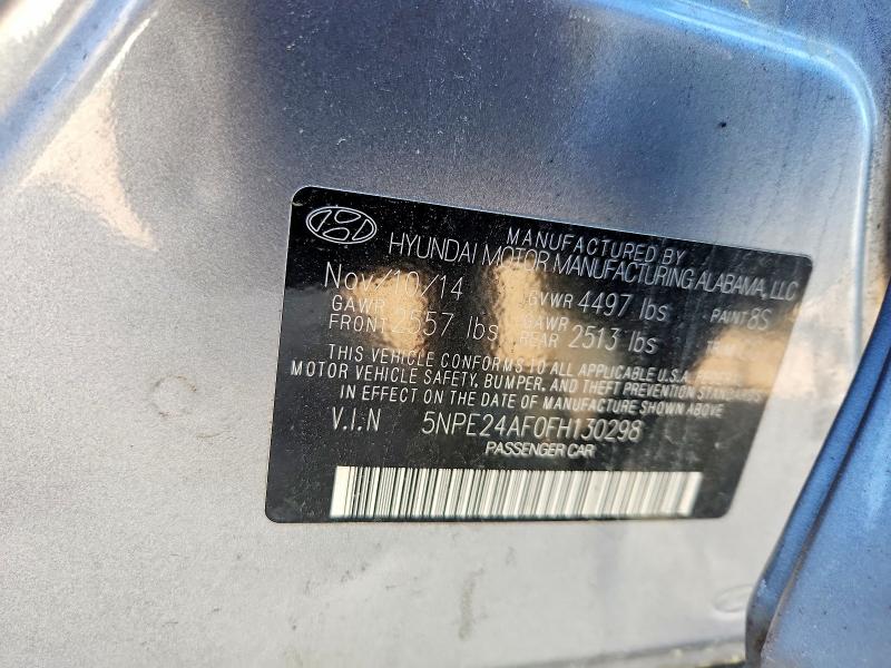 Aukcja sprzedaży 2015 Hyundai Sonata, vin: 5NPE24AF0FH130298, numer aukcji: 53234636