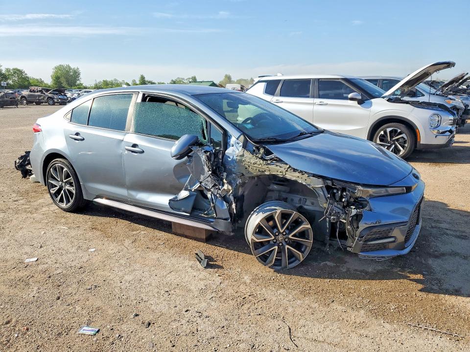 2020 Toyota Corolla მანქანა იყიდება აუქციონზე, vin: 5YFS4RCE7LP030762, აუქციონის ნომერი: 54488926