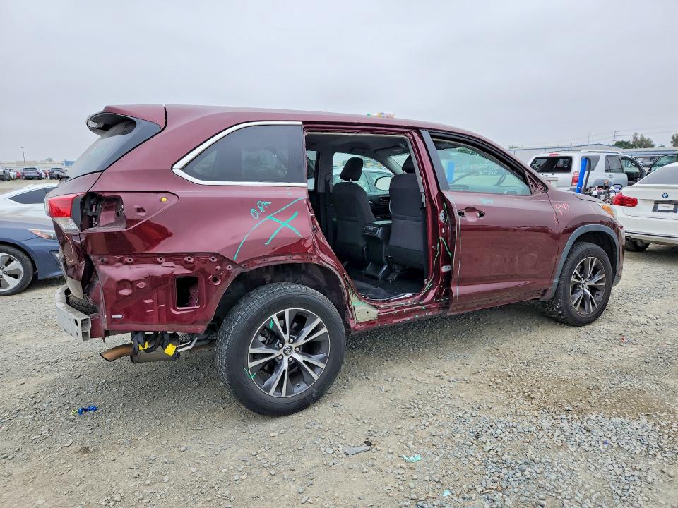 Aukcja sprzedaży 2018 Toyota Highlander, vin: 5TDZARFH1JS037689, numer aukcji: 52567726