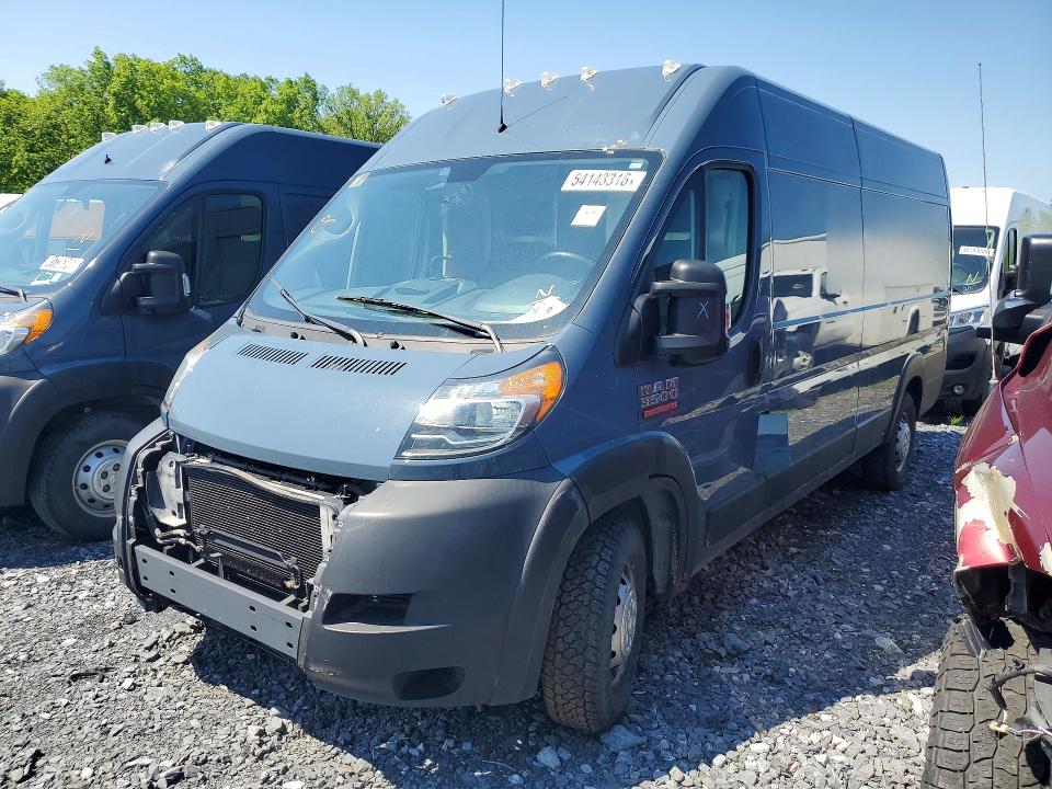 54143316 :رقم المزاد ، 3C6URVJG8LE143975 vin ، 2020 Ram Promaster 3500 مزاد بيع