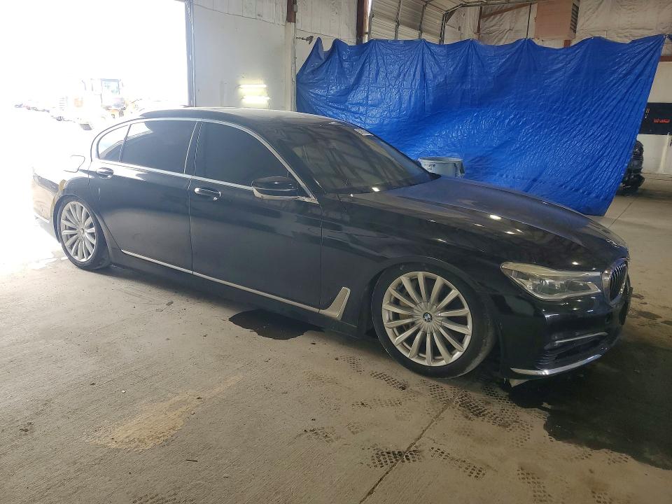 2016 Bmw 750 მანქანა იყიდება აუქციონზე, vin: WBA7F0C50GGL99687, აუქციონის ნომერი: 53955506