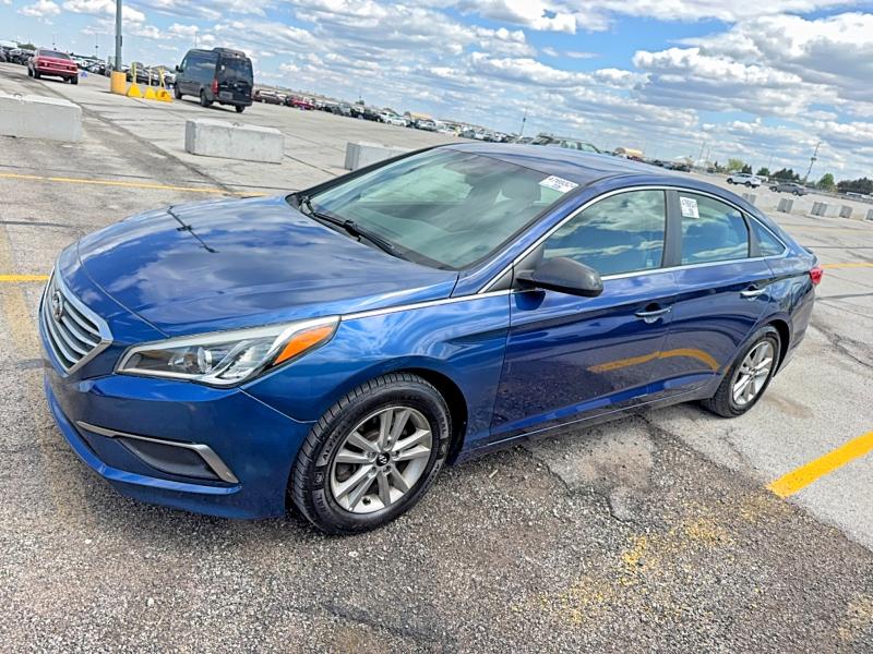 2017 Hyundai Sonata მანქანა იყიდება აუქციონზე, vin: 5NPE24AFXHH573044, აუქციონის ნომერი: 52455676