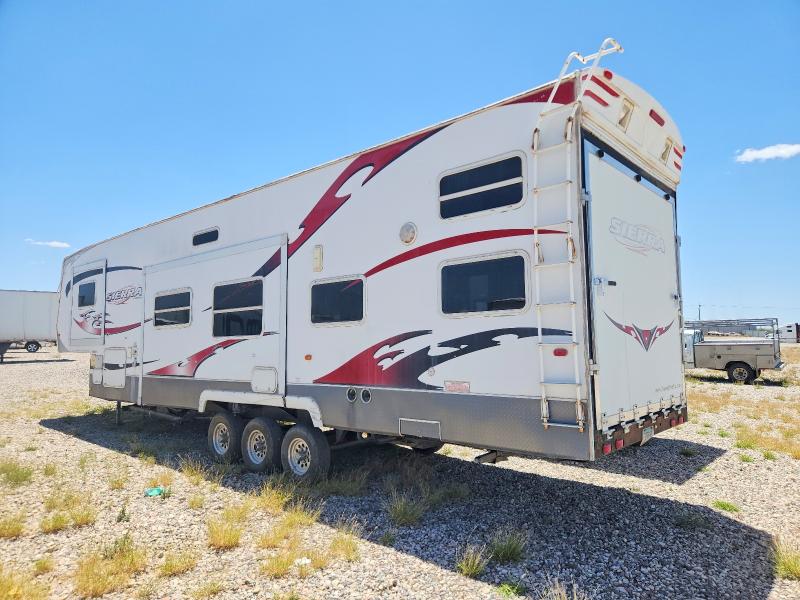 54638576 :رقم المزاد ، 4X4FSYP348C031128 vin ، 2008 Forest River Sierra Toy Hauler مزاد بيع